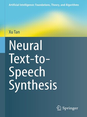 cover image of Neural Text-to-Speech Synthesis